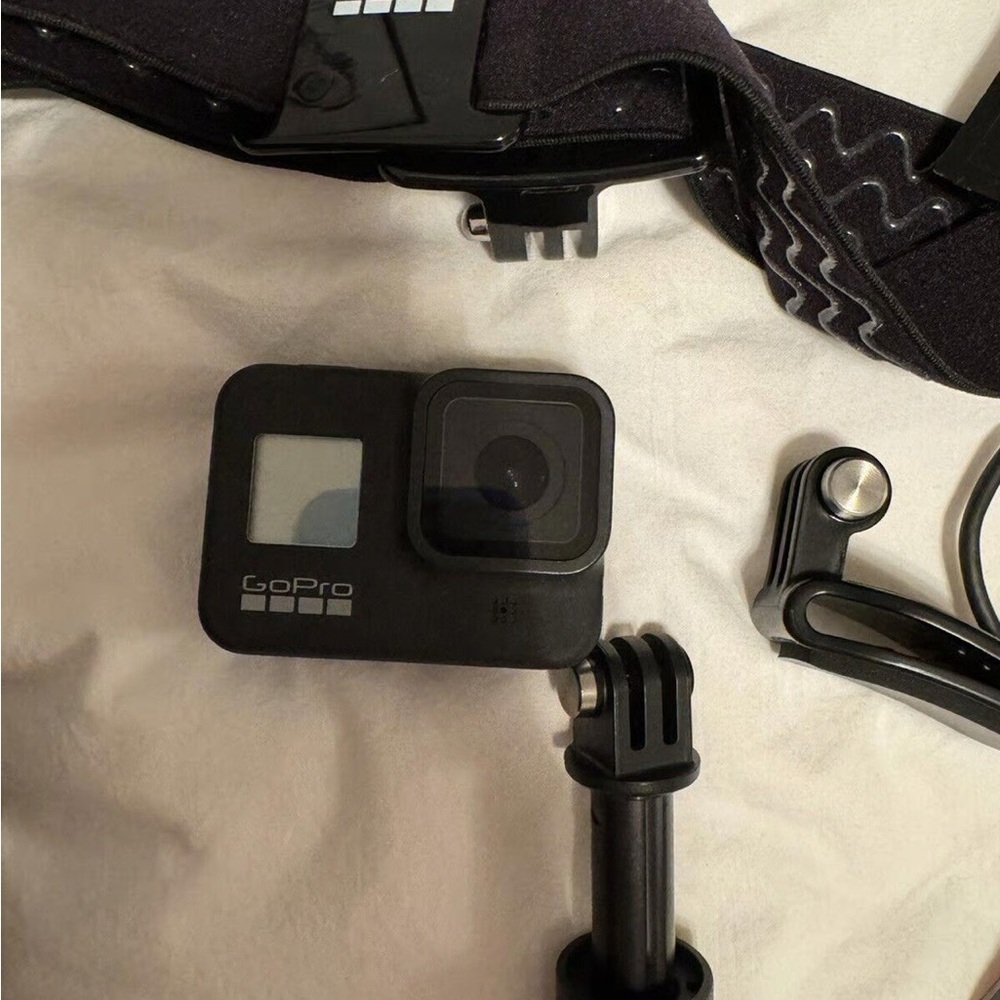 GoPro Black Action Camera with Mount